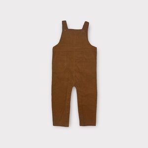 Angel Dear Brown Corduroy Pocket Romper